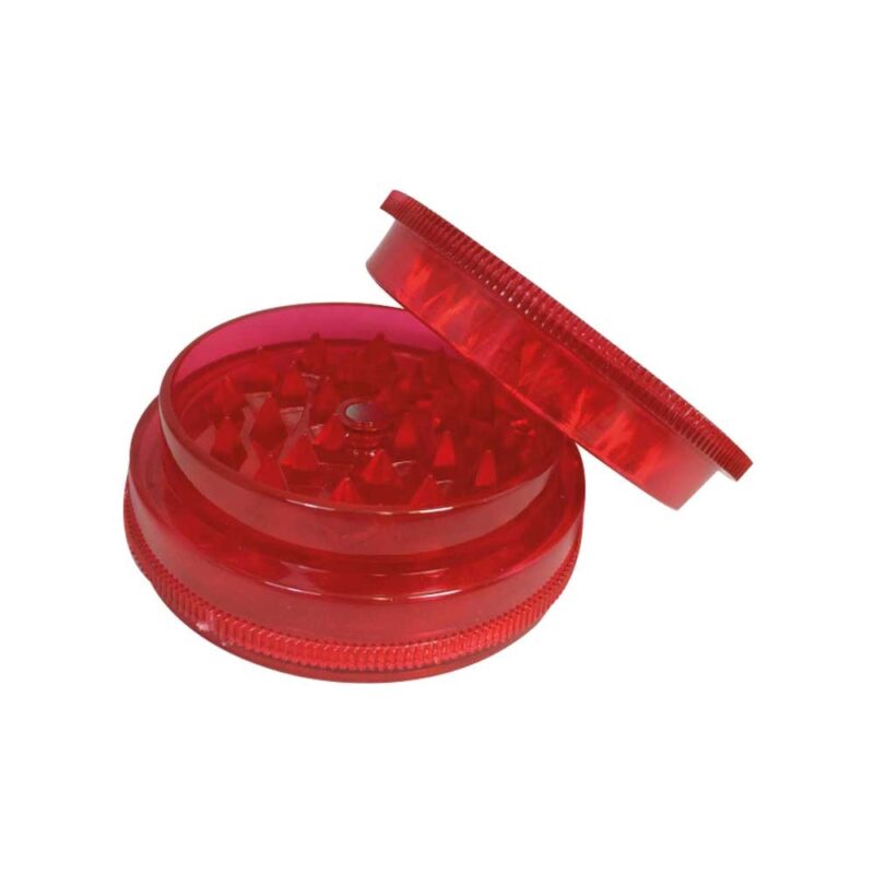 Acrylic grinder 3 pt Red 12 pieces
