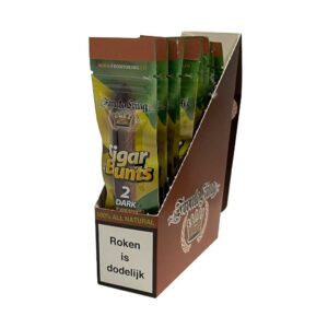 Fronto-King-Displaydoos 12 - Cognac 2 Cigar Blunts