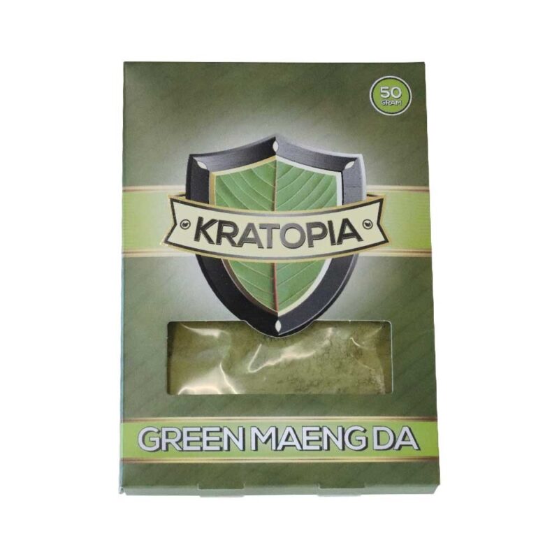 Green Maeng Da Kratom powder package