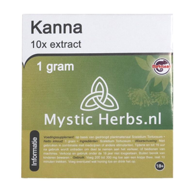 Kanna 10x Extract 1 gram package