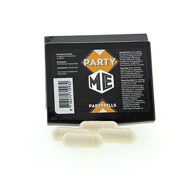 Party me box of capsules