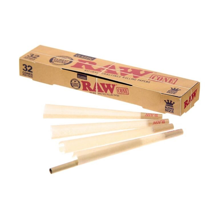 Buy RAW Classic Cones King Size - 109mm, 32pcs in Europe