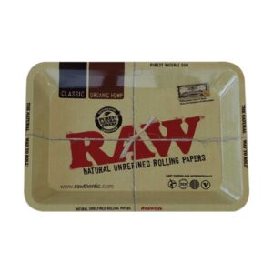 RAW Mini Metal Rolling Tray 18x12,5x1 cm