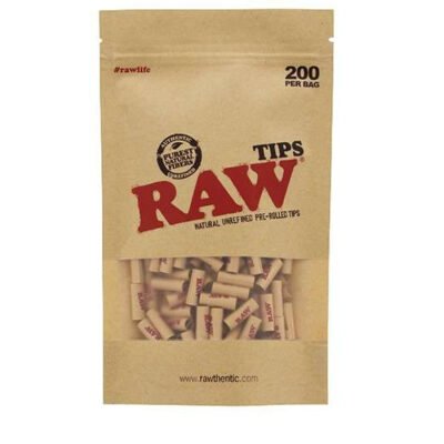Buy RAW Prerolled Unrefined Tips - 200 pcs in Europe