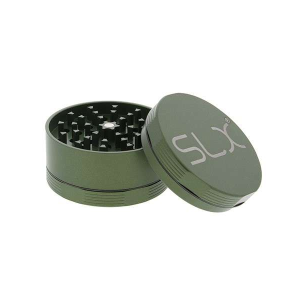 SLX Grinder Aluminium Non Sticky 62mm, Green Colour