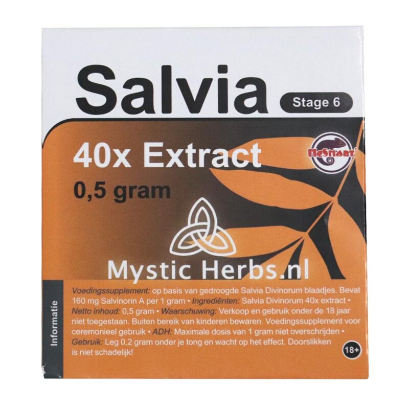 Salvia 40x extract 0.5g package