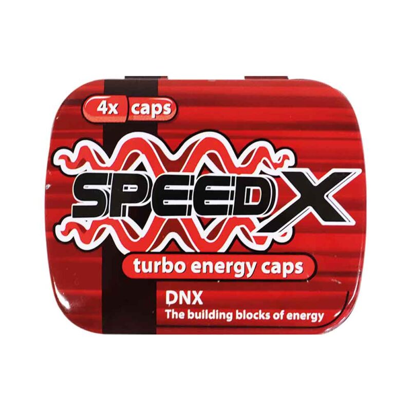 Speed X turbo energy box of capsules