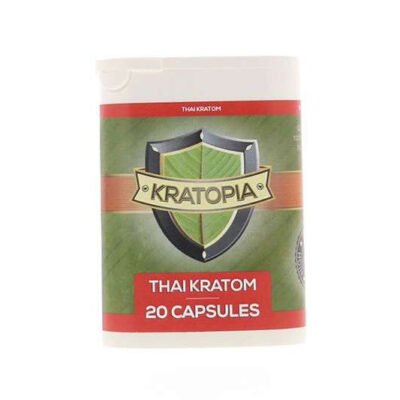 Buy Thai Kratom - Red - 20 Capsules in Europe