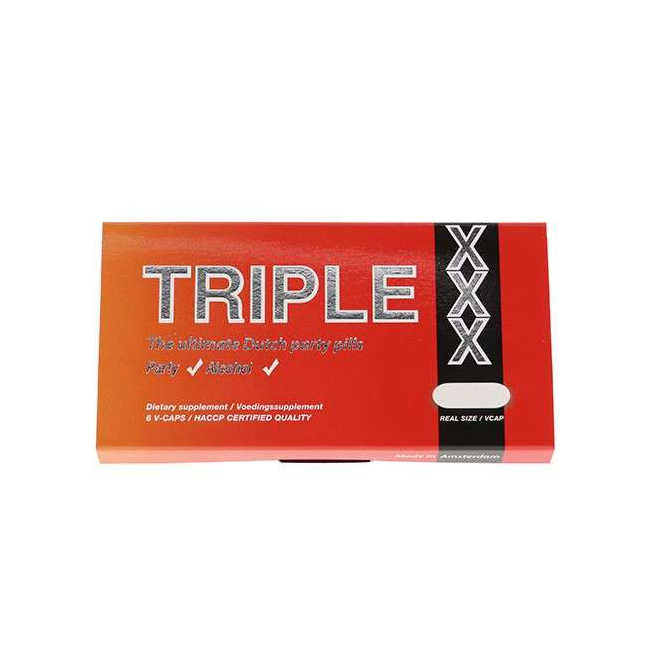 TripleX box of capsules