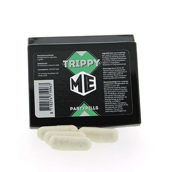 Trippy me box of capsules