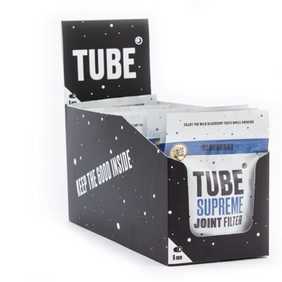Koop Tube Supreme Joint Filter — Blueberry in Europa