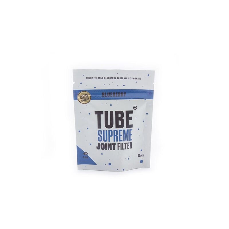 Tube supreme joint filter 6mm Blueberry display 10x50pcs