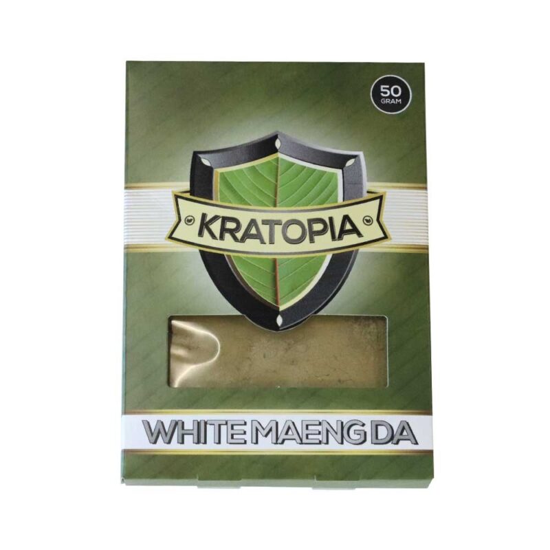 White Maeng Da Kratom 50g package