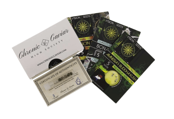 Cannabis seed packages