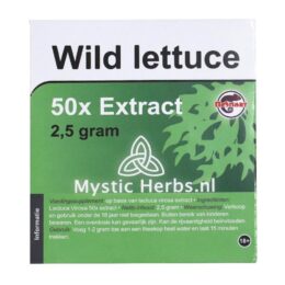 Buy Wild Lettuce 50X Extract - 2,5 gram in Europe