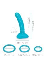Buy Every Body Strap-On Harness Set With 6 Inch Silicone Dildo Peg in Europe