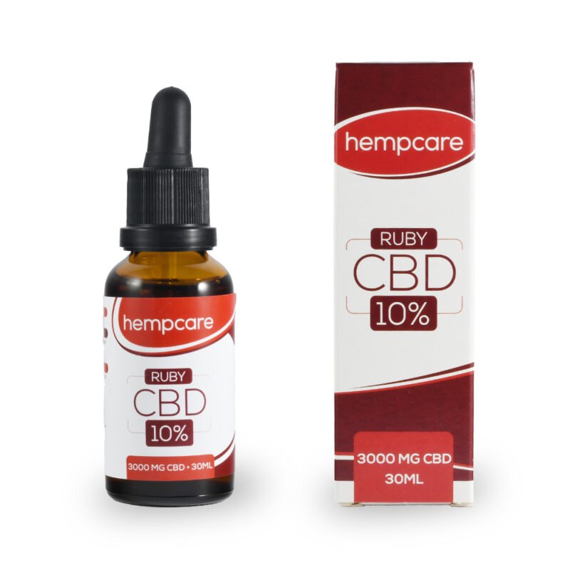Buy HempCare RUBY 10% CBD Oil in Europe